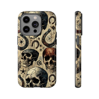 Skulls and Horseshoes Tough Case