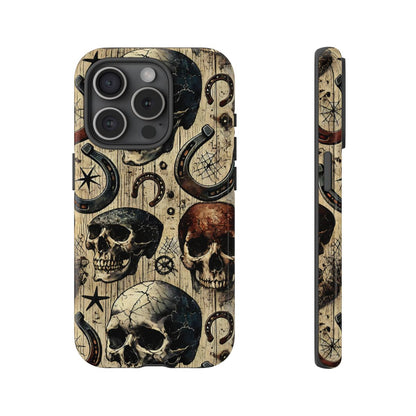 Skulls and Horseshoes Tough Case