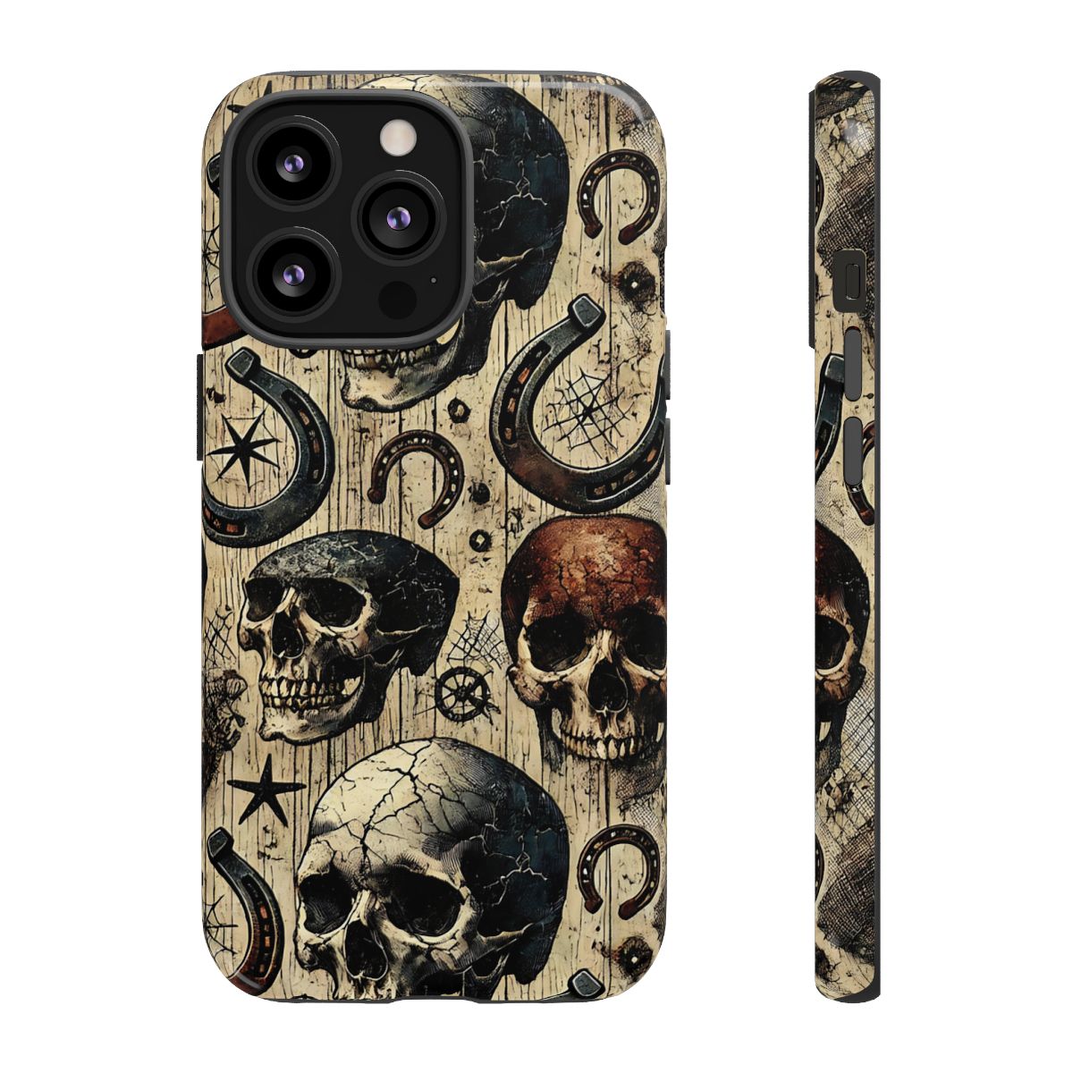 Skulls and Horseshoes Tough Case