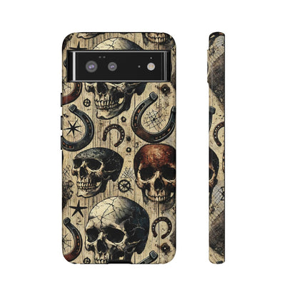 Skulls and Horseshoes Tough Case