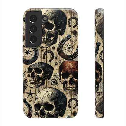 Skulls and Horseshoes Tough Case