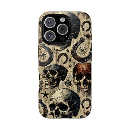 Skulls and Horseshoes Tough Case