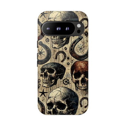 Skulls and Horseshoes Tough Case