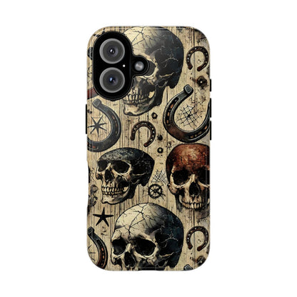 Skulls and Horseshoes Tough Case