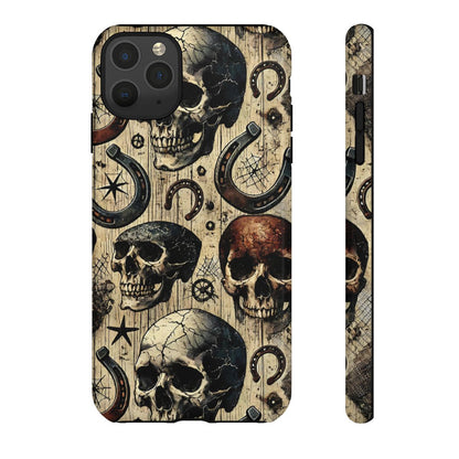 Skulls and Horseshoes Tough Case