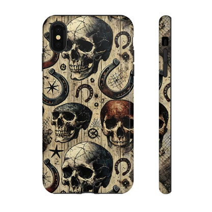 Skulls and Horseshoes Tough Case