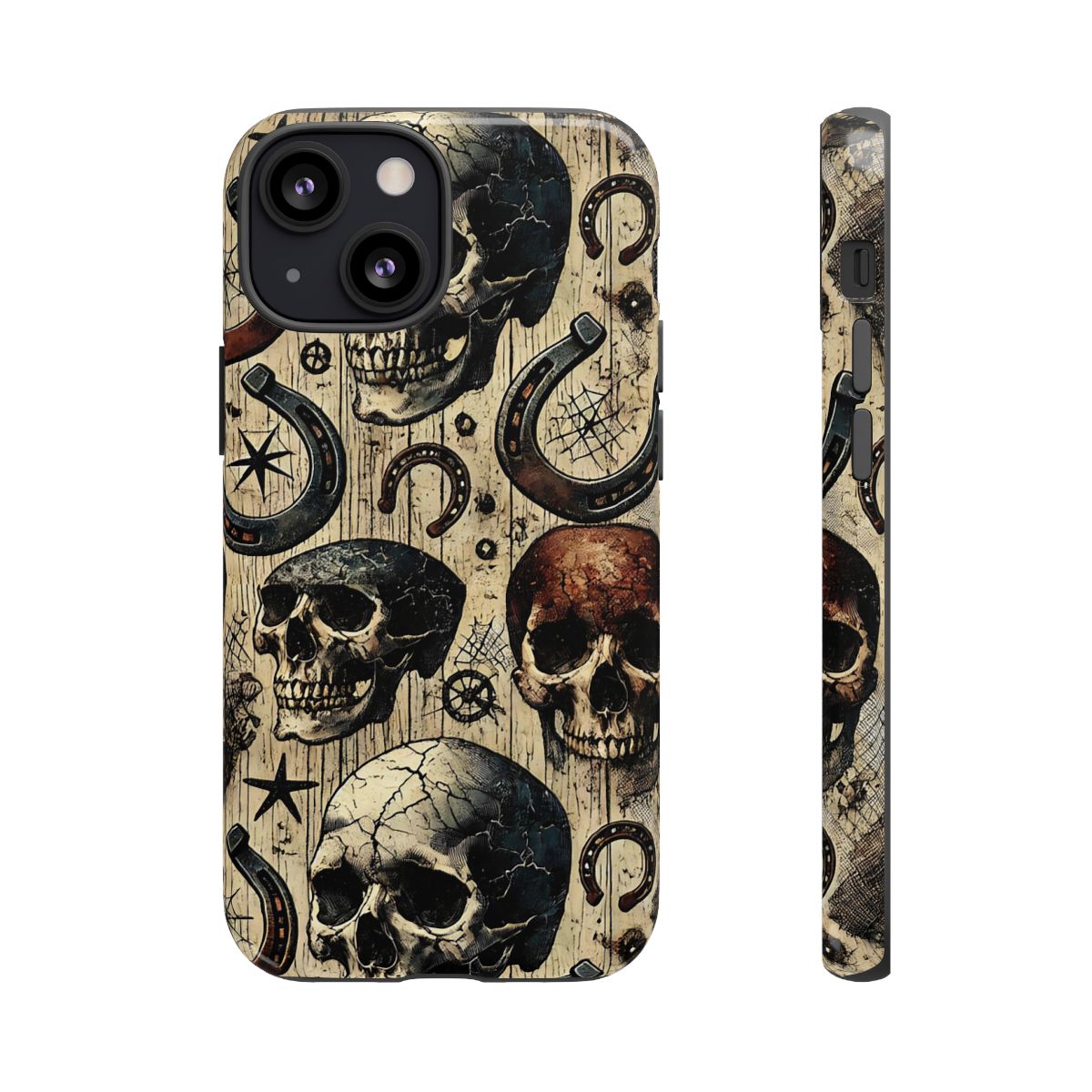 Skulls and Horseshoes Tough Case