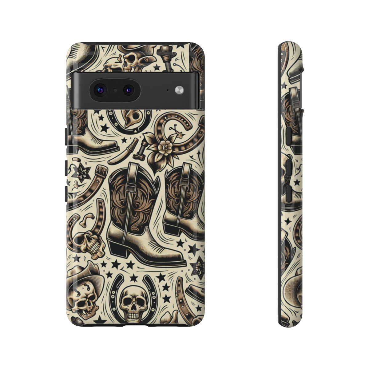 Skulls Boots Horseshoes Tough Case