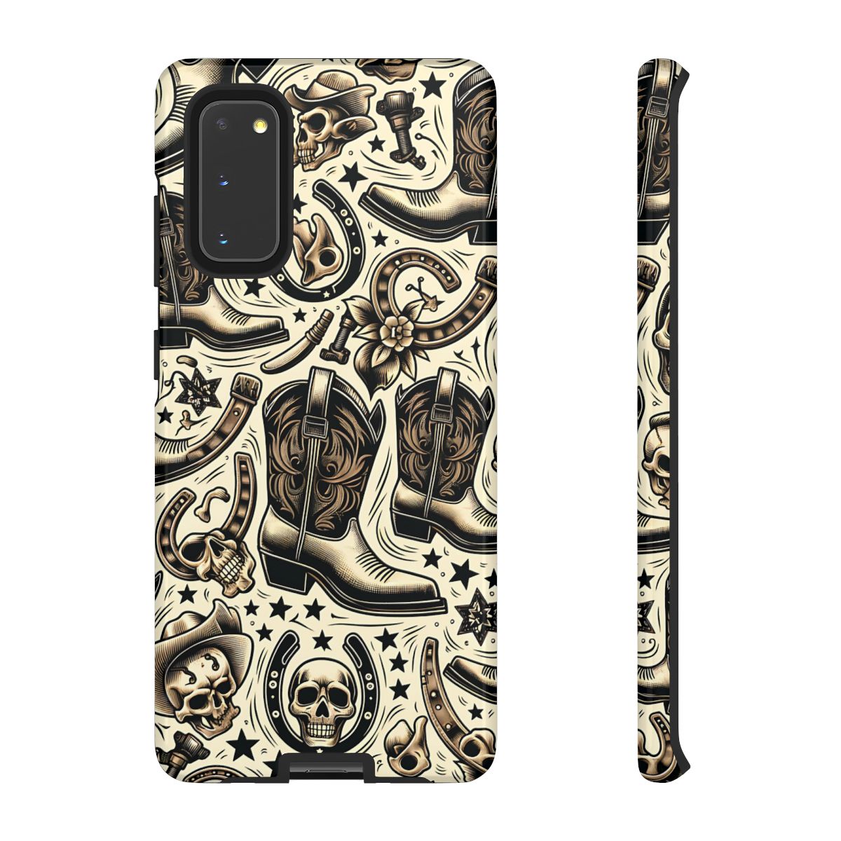 Skulls Boots Horseshoes Tough Case