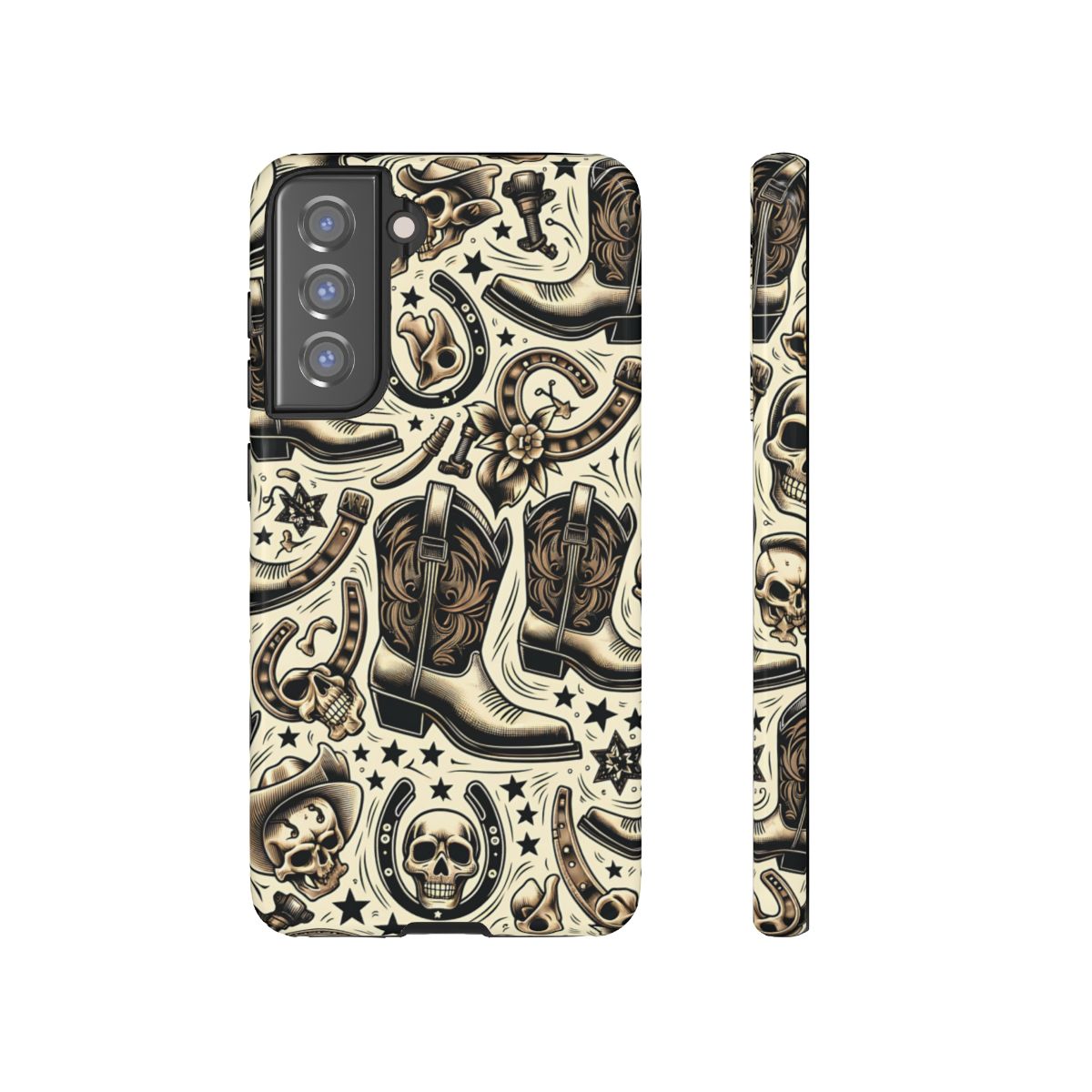 Skulls Boots Horseshoes Tough Case