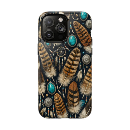Southwest Feather Magnetic Case