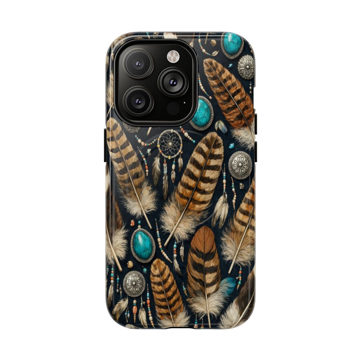 Southwest Feather Magnetic Case