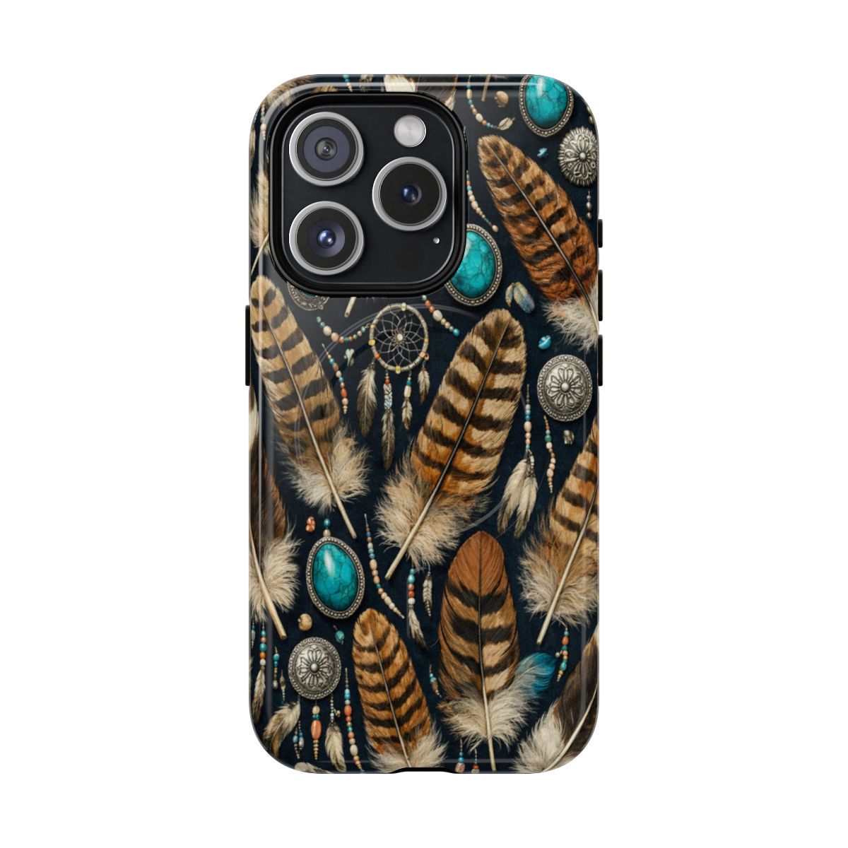 Southwest Feather Magnetic Case