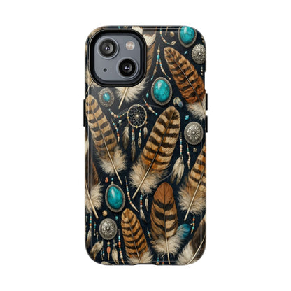 Southwest Feather Magnetic Case