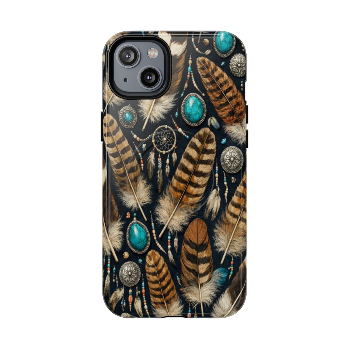 Southwest Feather Magnetic Case