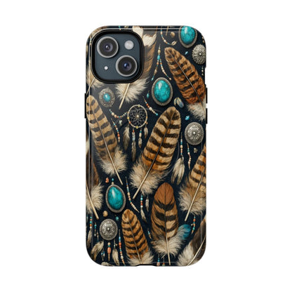 Southwest Feather Magnetic Case