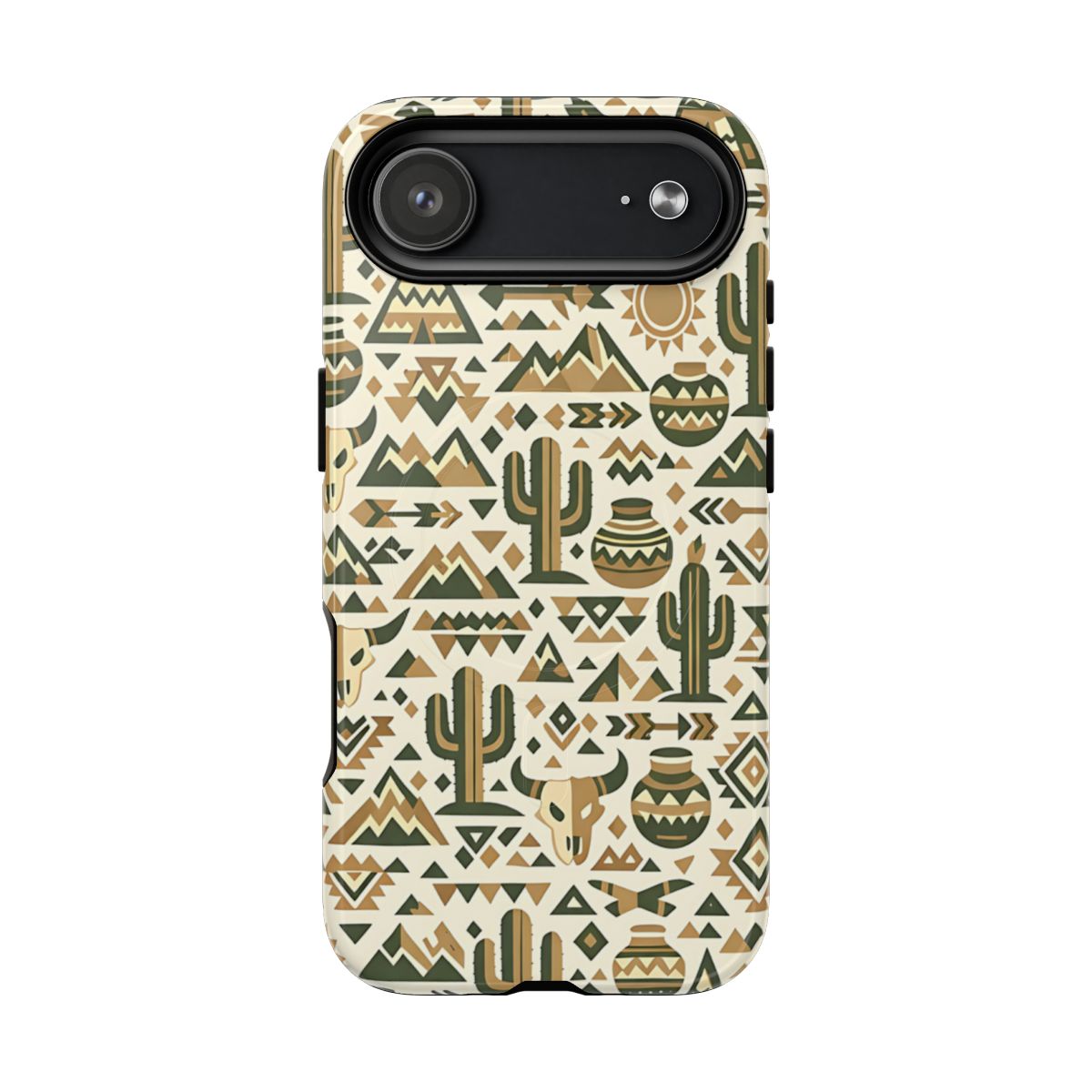 Southwest Tribal Green Magnetic Case