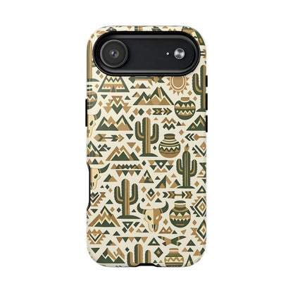 Southwest Tribal Green Magnetic Case
