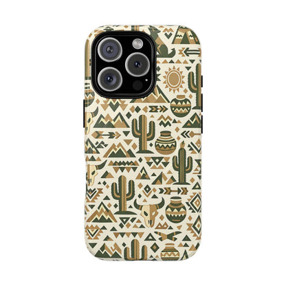 Southwest Tribal Green Magnetic Case