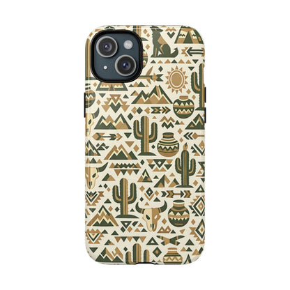 Southwest Tribal Green Magnetic Case