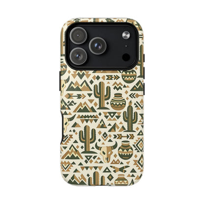 Southwest Tribal Green Magnetic Case