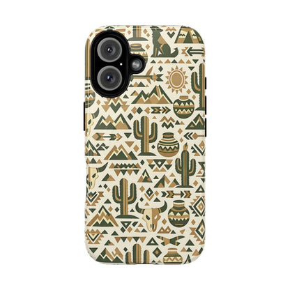 Southwest Tribal Green Magnetic Case