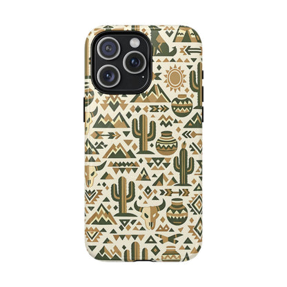 Southwest Tribal Green Magnetic Case