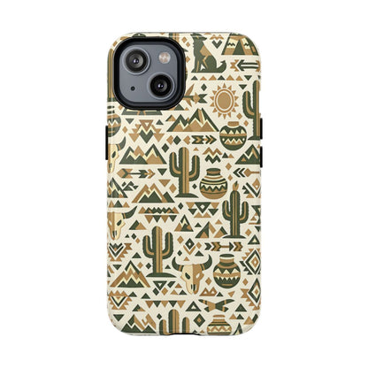 Southwest Tribal Green Magnetic Case