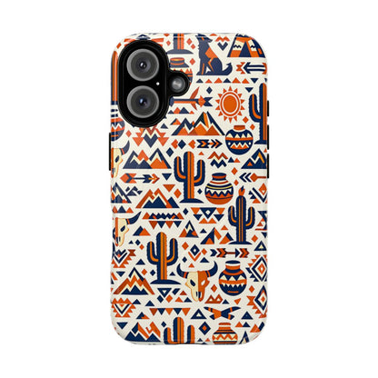 Southwest Tribal Orange Magnetic Case