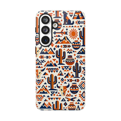 Southwest Tribal Orange Tough Case