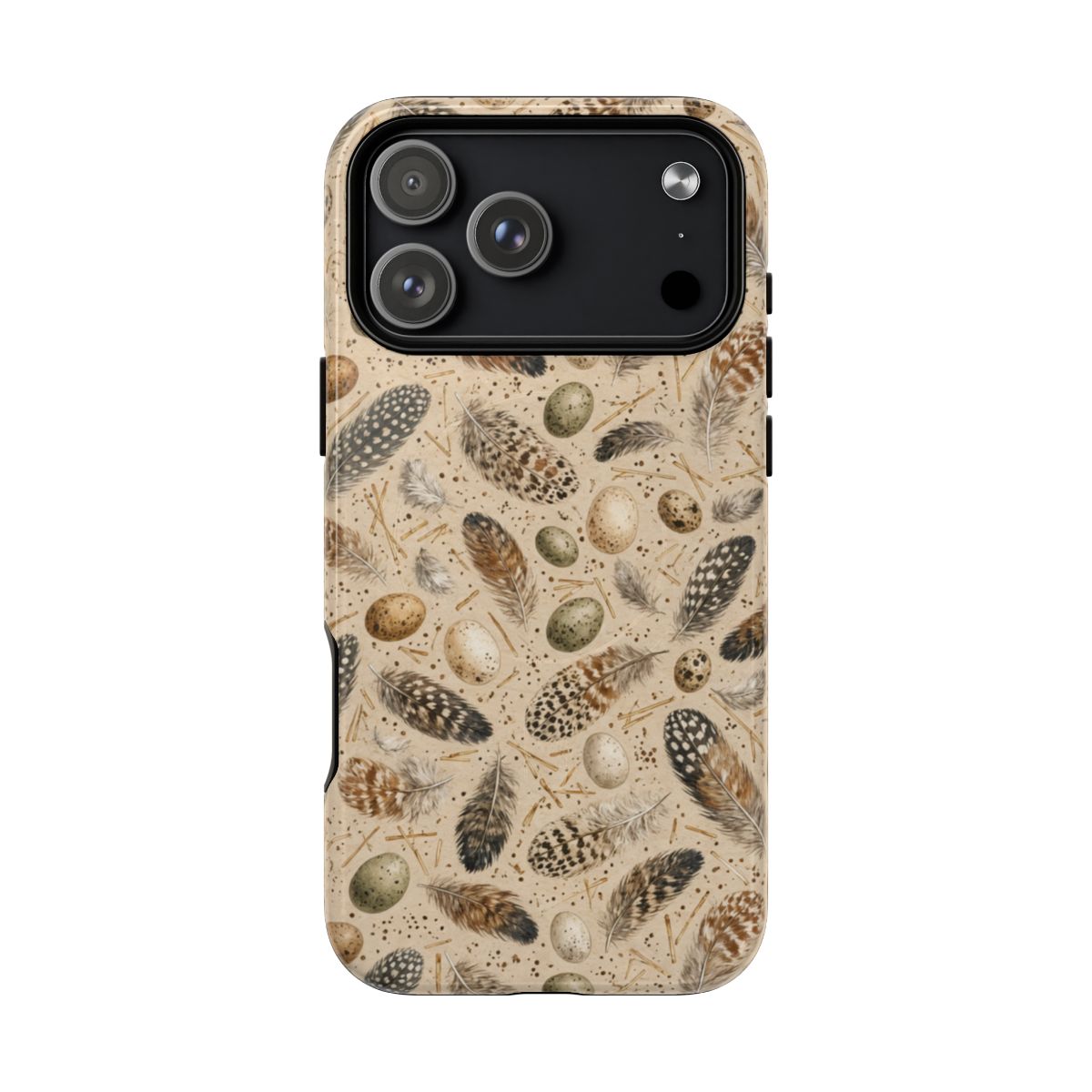 Speckled Hen Feathers Magnetic Case - iPhone 18 Pro Max
