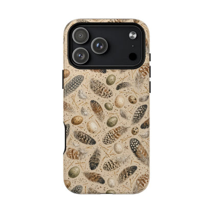 Speckled Hen Feathers Magnetic Case - iPhone 18 Pro Max