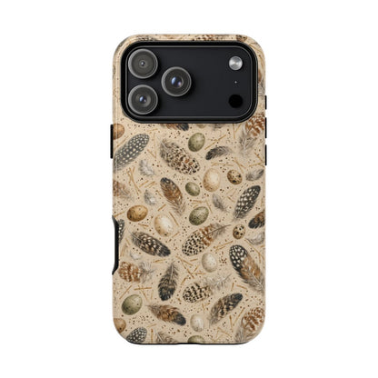 Speckled Hen Feathers Tough Case - iPhone 18 Pro Max