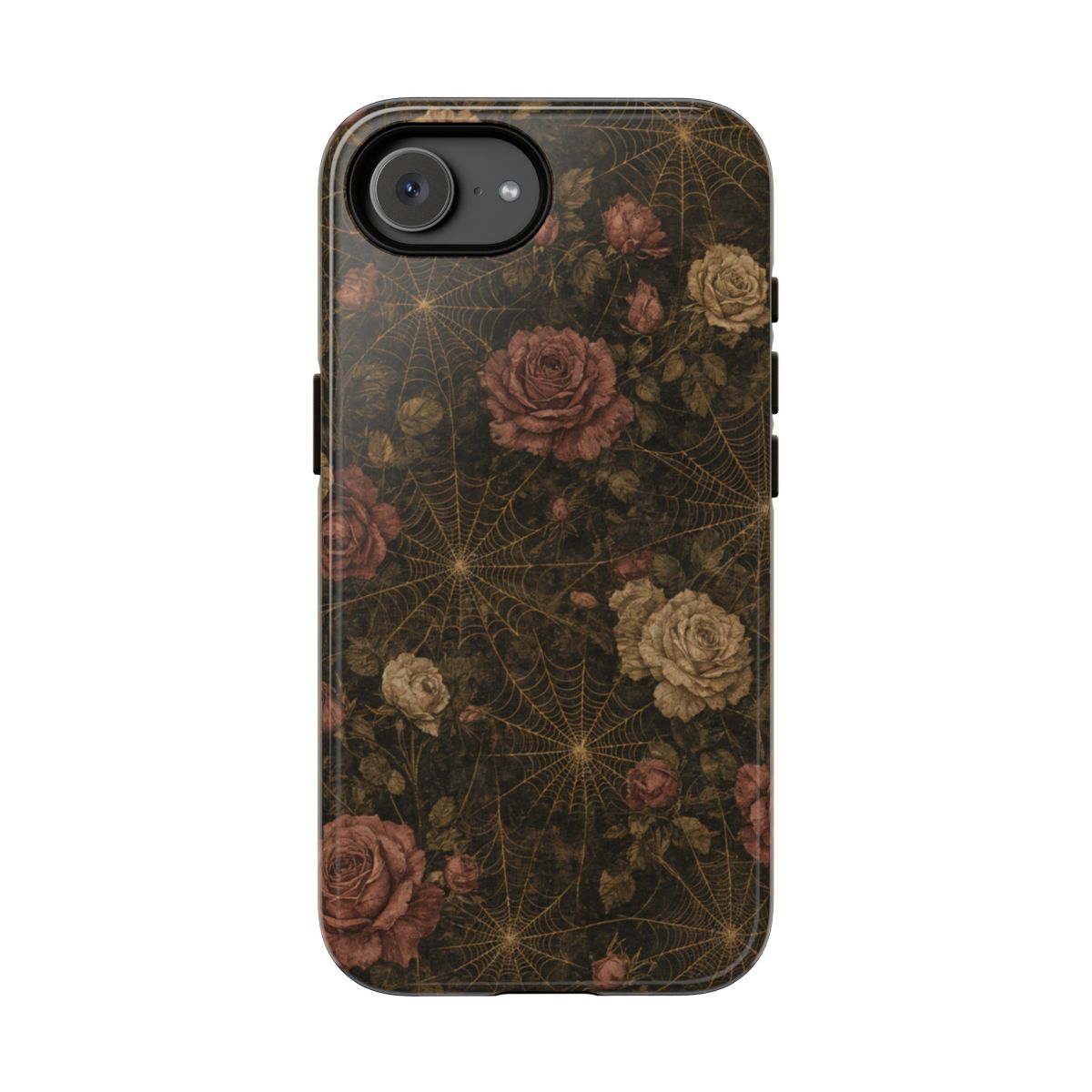 Spiderweb Rose Tough Case - iPhone 16e