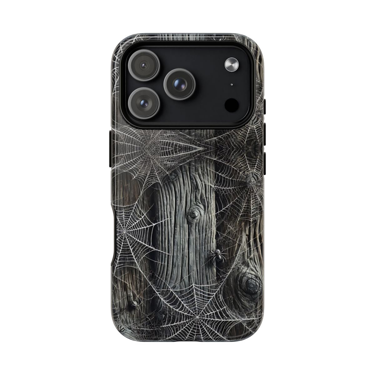 Spiderwebs Barnwood Magnetic Case - iPhone 18 Pro