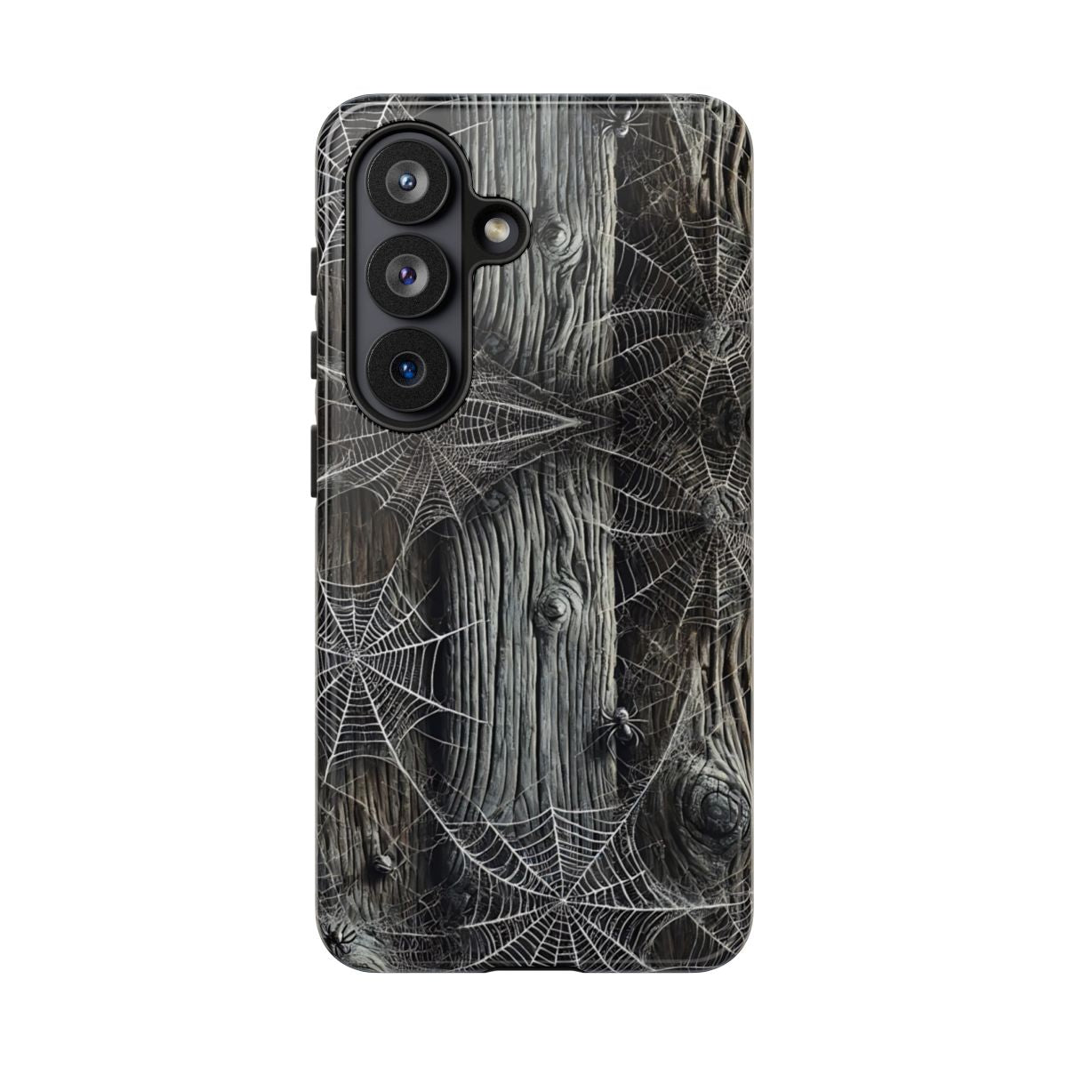 Spiderwebs Barnwood Tough Case