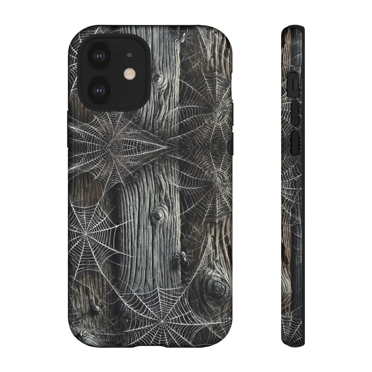 Spiderwebs Barnwood Tough Case