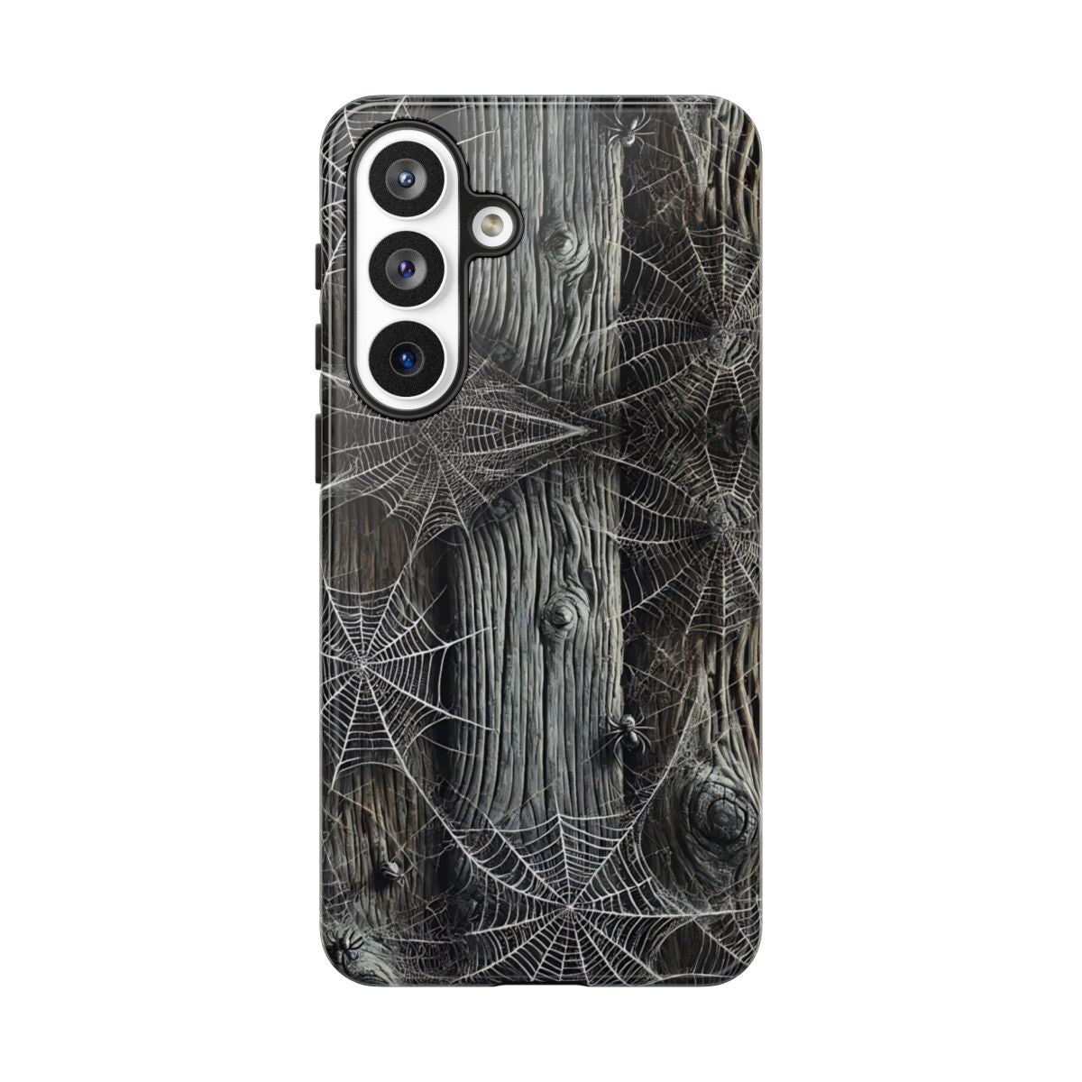 Spiderwebs Barnwood Tough Case