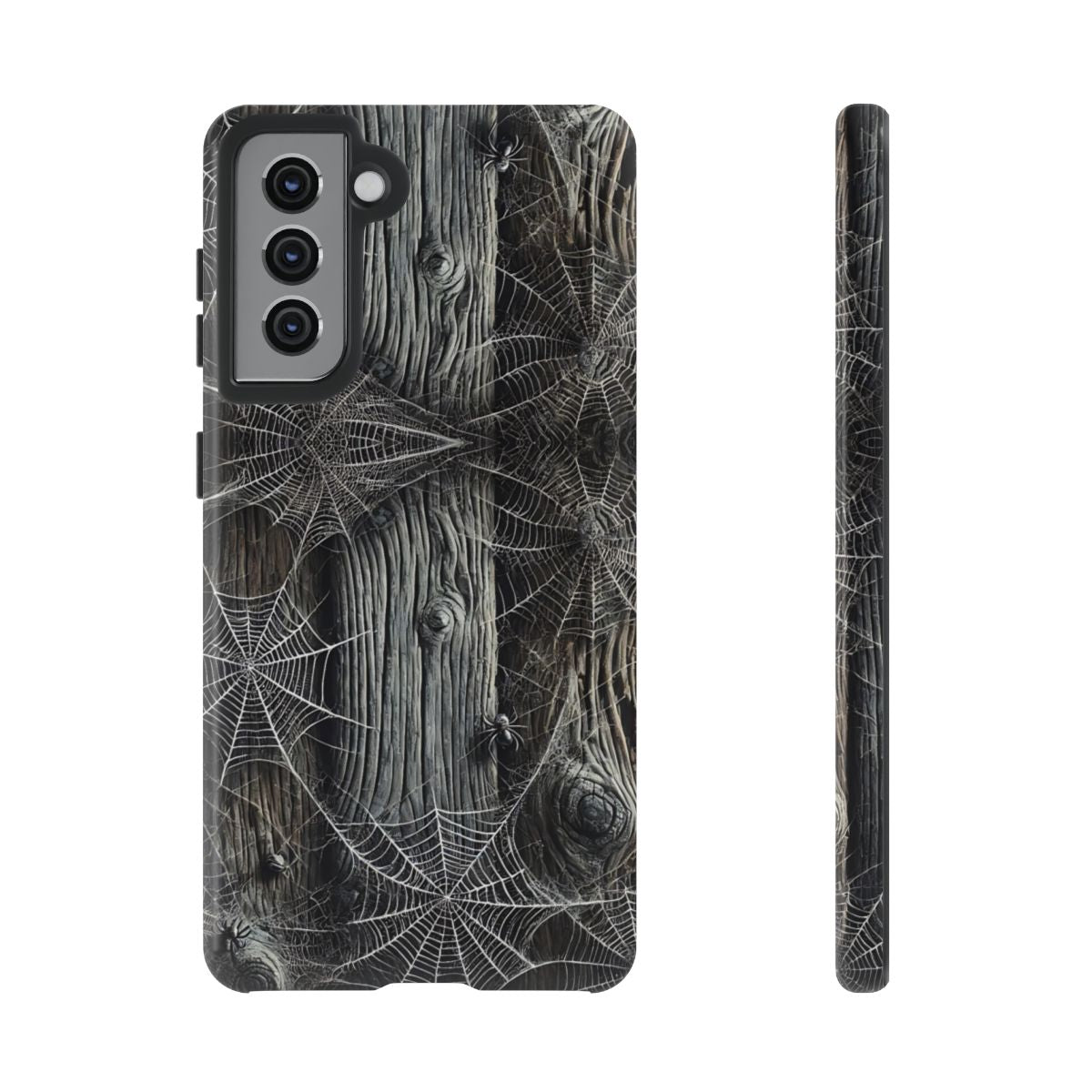 Spiderwebs Barnwood Tough Case