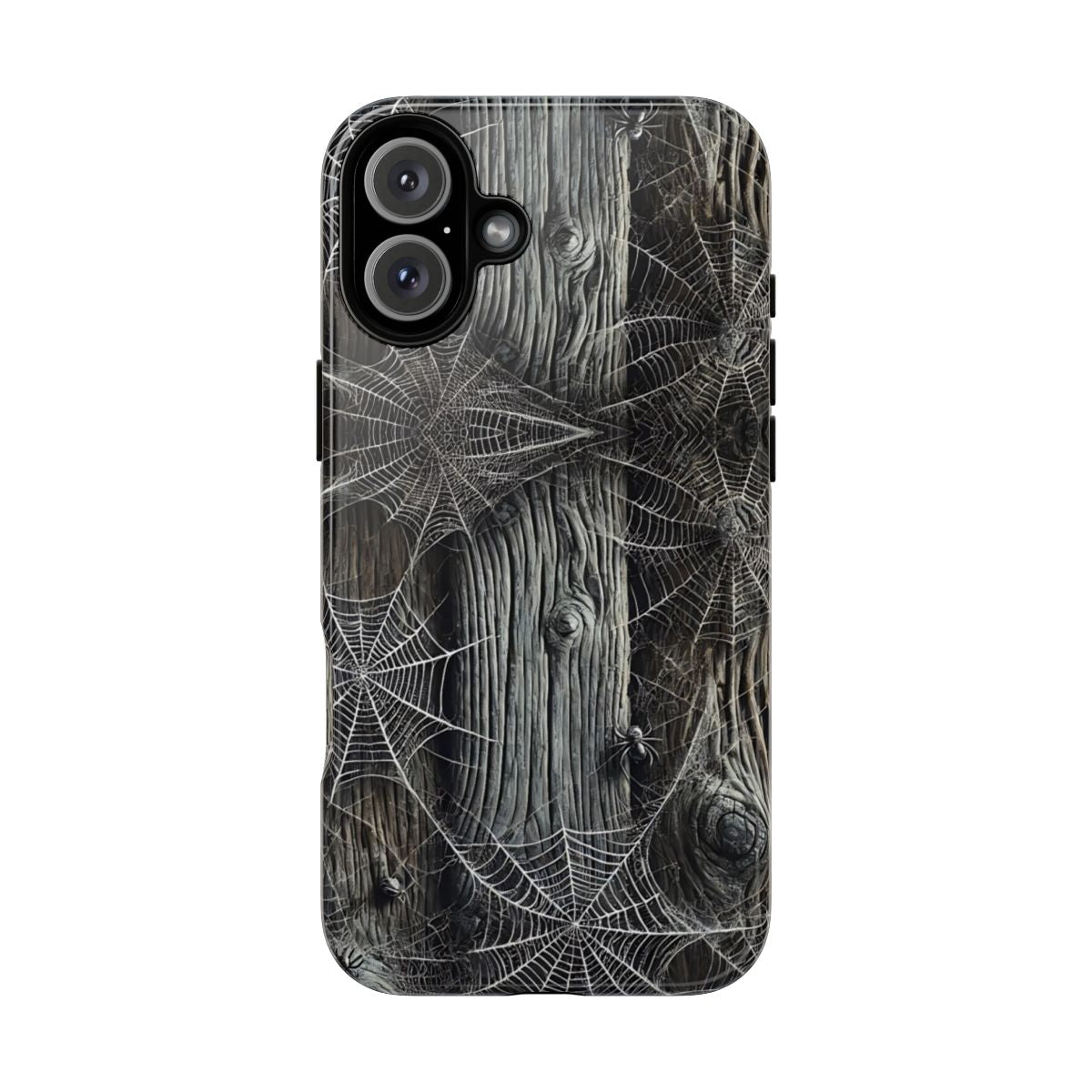 Spiderwebs Barnwood Tough Case