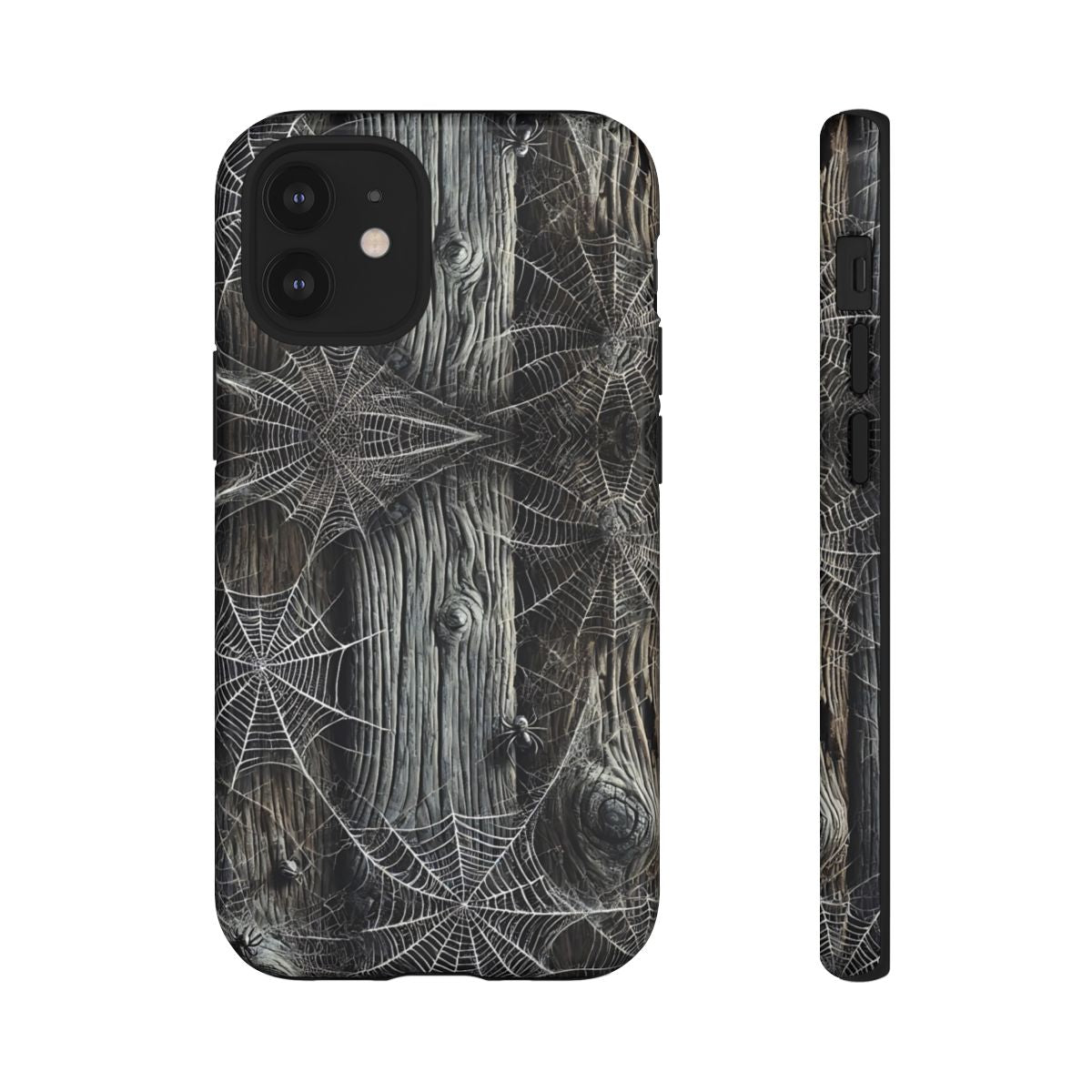Spiderwebs Barnwood Tough Case