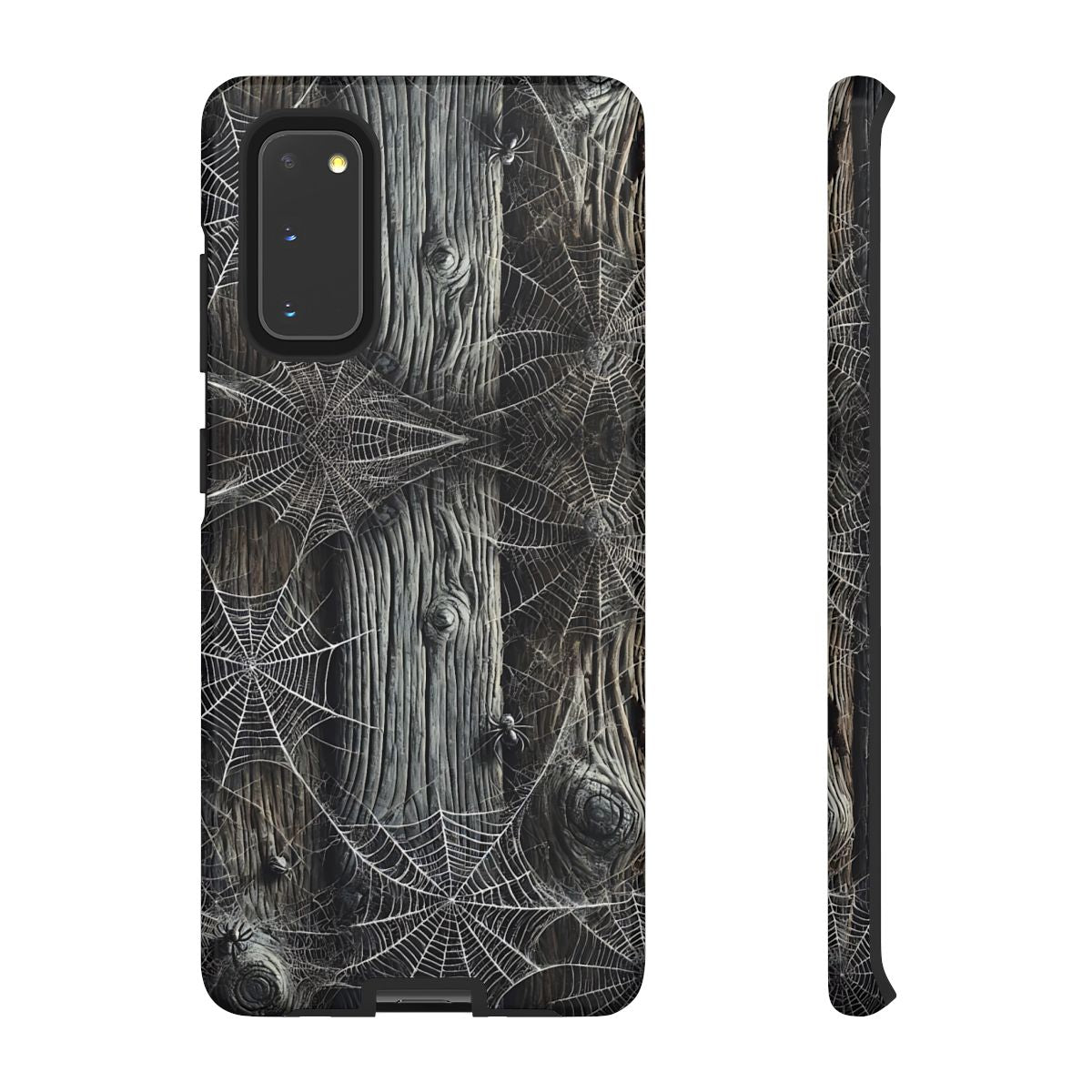 Spiderwebs Barnwood Tough Case