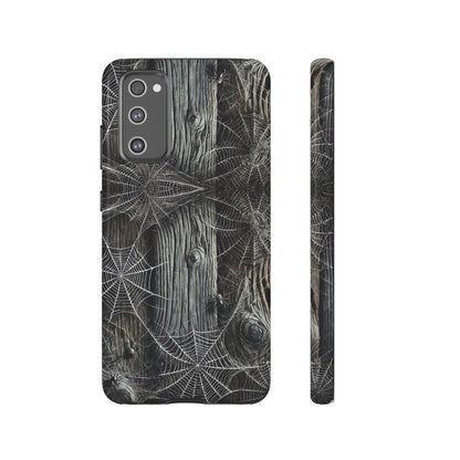 Spiderwebs Barnwood Tough Case