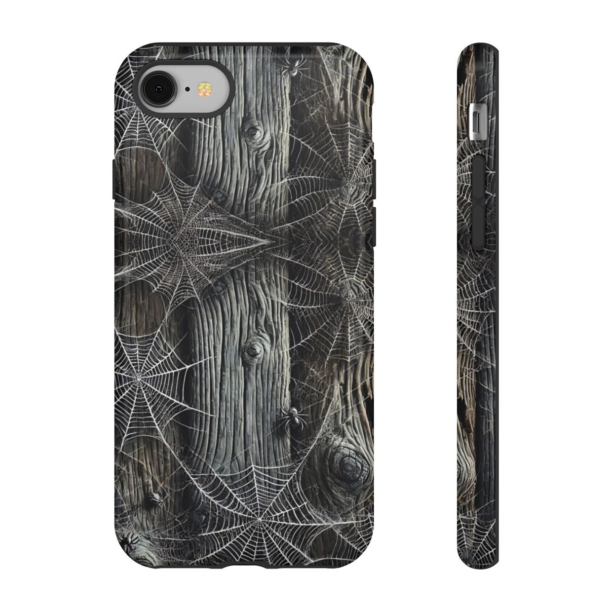 Spiderwebs Barnwood Tough Case