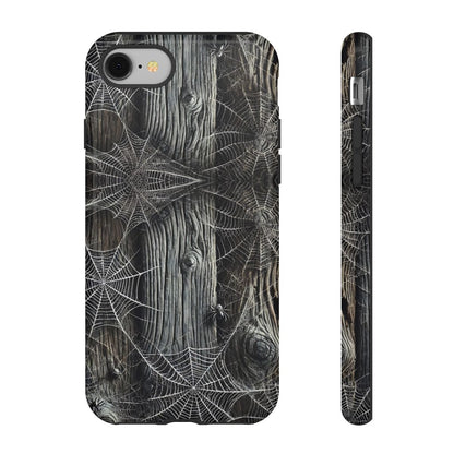 Spiderwebs Barnwood Tough Case