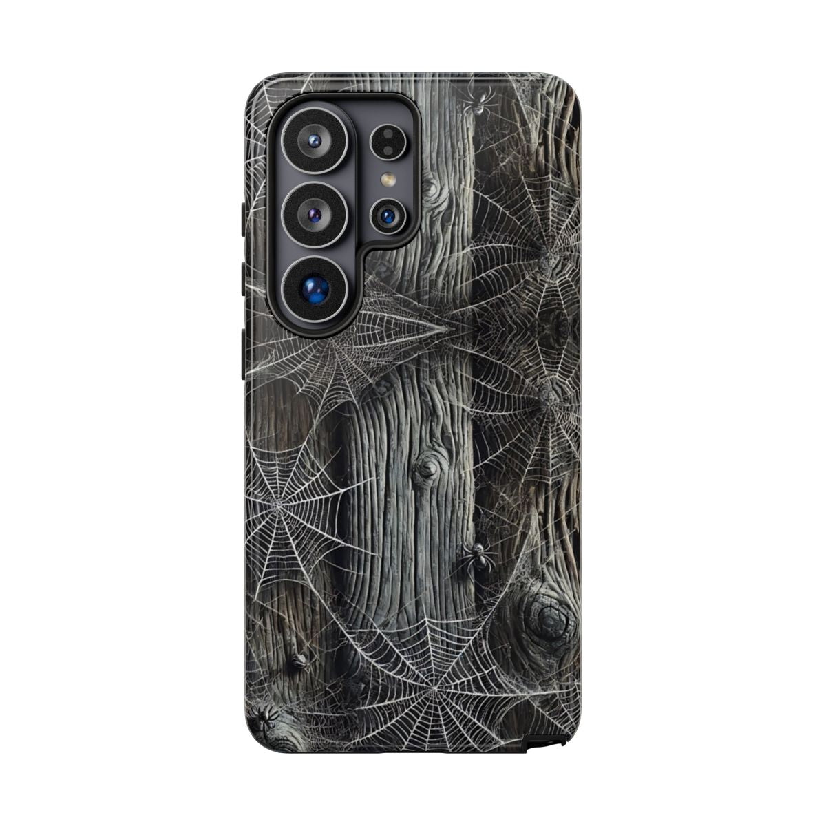 Spiderwebs Barnwood Tough Case