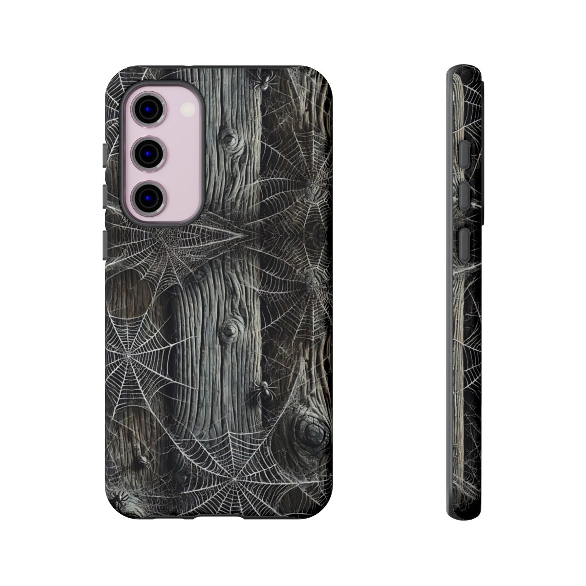 Spiderwebs Barnwood Tough Case