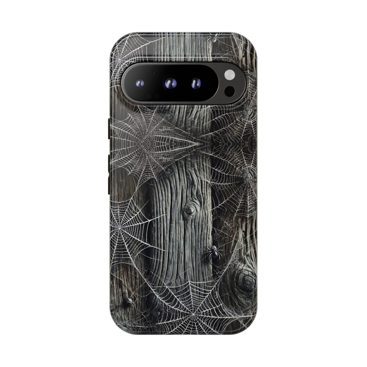 Spiderwebs Barnwood Tough Case