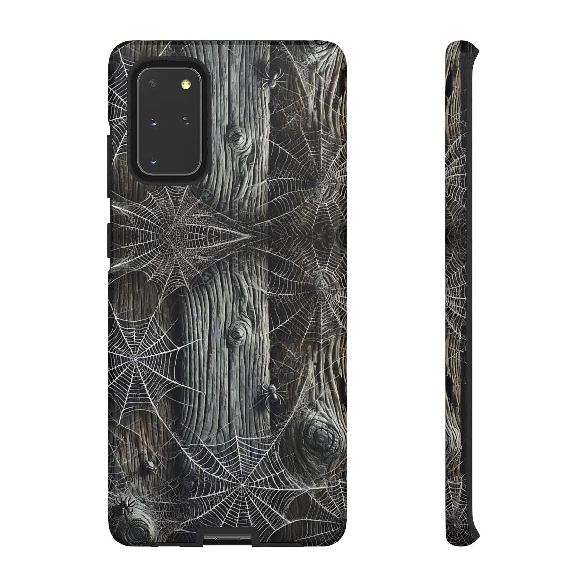 Spiderwebs Barnwood Tough Case