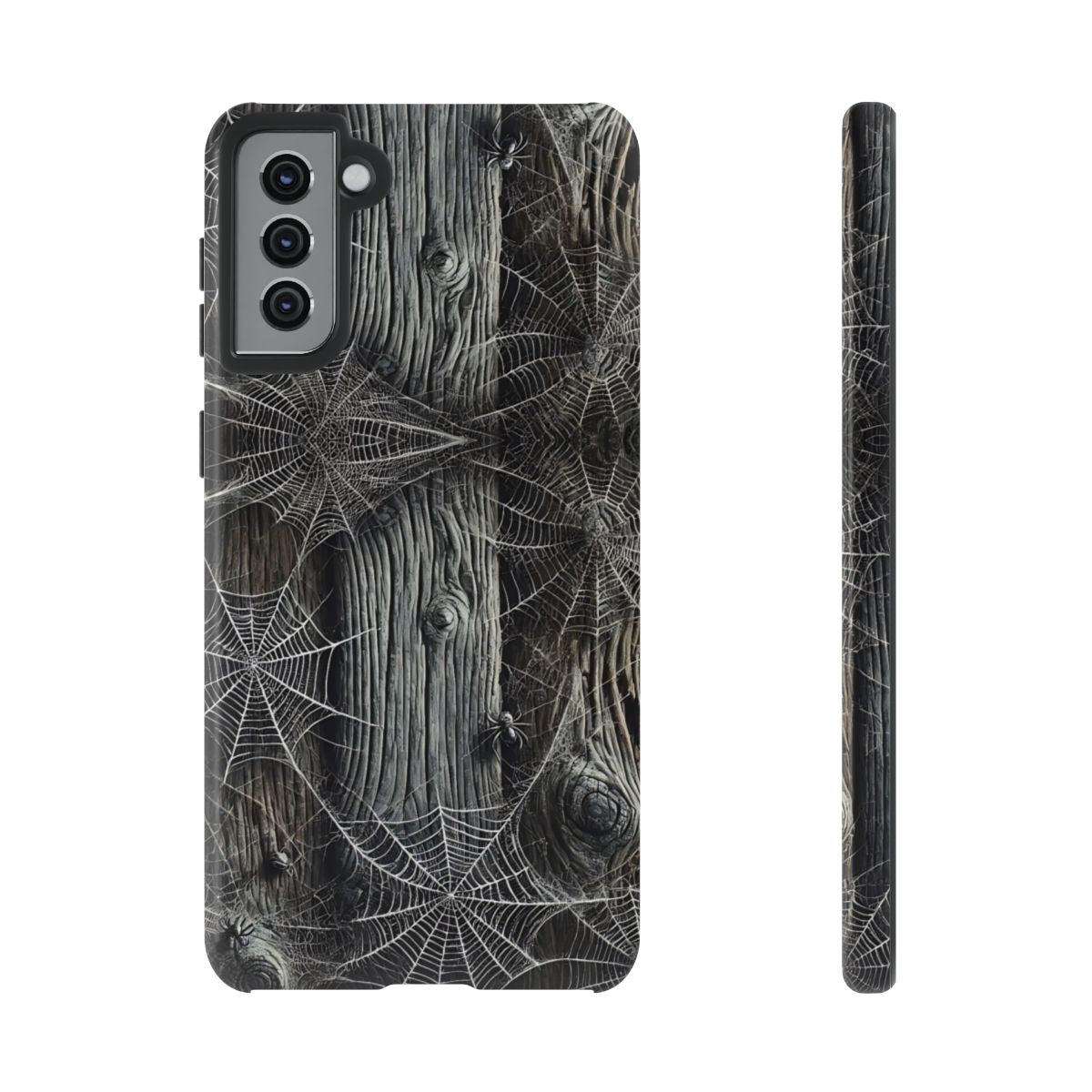 Spiderwebs Barnwood Tough Case